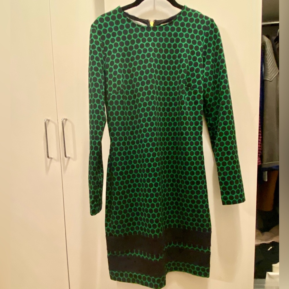 Michael Kors mod polka dot dress